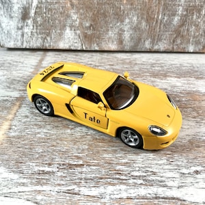 Personalized toy car, Car birthday, Party favor, Kids birthday gift, Race car birthday, Boys birthday, Car cake topper, Adoption gift, Boys