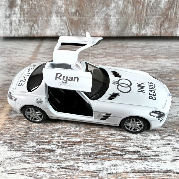 Personalized, Ring bearer gift, Toy car, Ring security, Groom gift, Wedding party gift, Usher gift, Birthday, Party favor, Engagement party