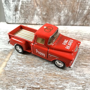 Personalized, Ring bearer gift, Ring bearer truck, Ring security gift,Groom gift,Wedding decor,Wedding party gifts,Father of the groom/bride image 5