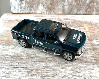 Personalized, Ring bearer gift, Ring bearer truck, Ring security gift, Groom gift, Wedding decor, Rustic wedding, Wedding party gifts