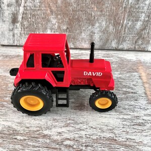 Personalized, Kids tractor gift, Tractor birthday, Party favor, Kids gift, Kids party decor, Cake topper, Boys gift Adoption gift, Birthday,