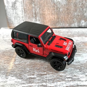 Personalized, Big brother gift, Little brother gift, Photo prop, Adoption gift, Toy truck, Hospital gift, Truck birthday, Party favor, Cake