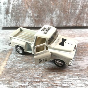Personalized, Ring bearer gift, Ring security gift, Toy truck,Groom gift, Wedding decor, Wedding party gifts, Father of the groom/bride gift image 8