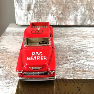 Personalized, Ring bearer gift, Ring bearer truck, Ring security gift,Groom gift,Wedding decor,Wedding party gifts,Father of the groom/bride image 3