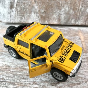 Personalized, Big brother gift, Kids hospital gift, Toy car, Kids gift, Car birthday, Party favor, Car cake topper, Car photo prop, Adoption image 9
