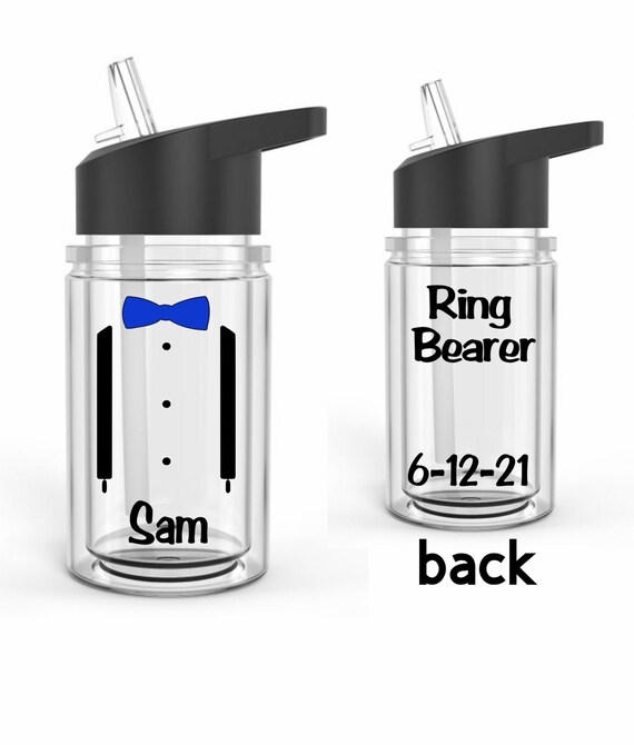 flower girl water bottle