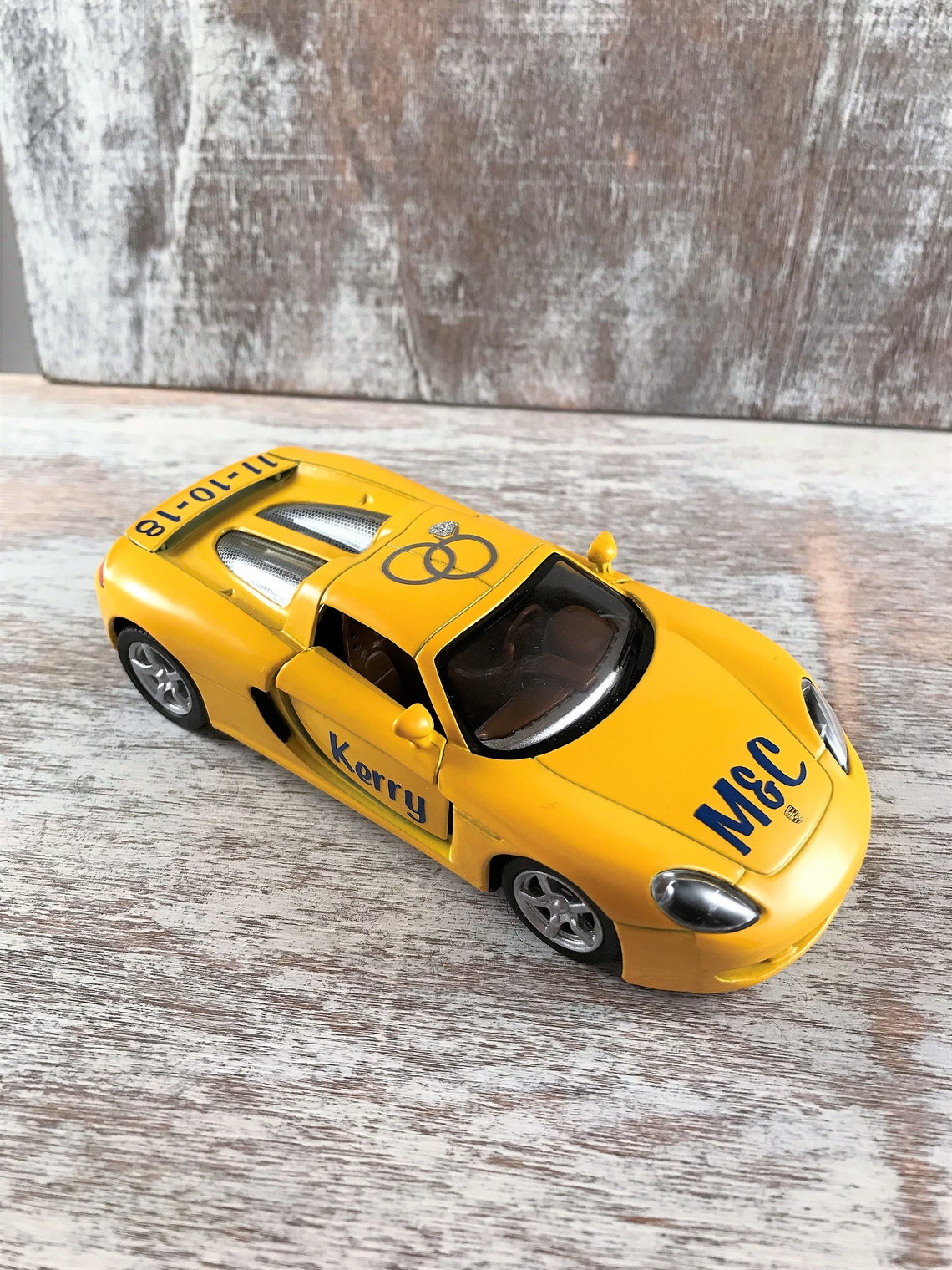 Ring Bearer Car Ring Bearer Gift Personalized Car Car Kids Etsy