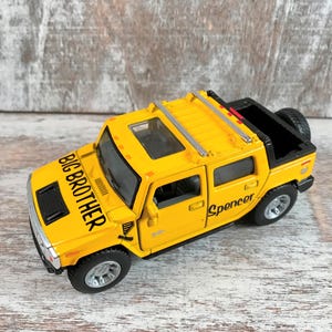 Personalized, Big brother gift, Kids hospital gift, Toy car, Kids gift, Car birthday, Party favor, Car cake topper, Car photo prop, Adoption image 8