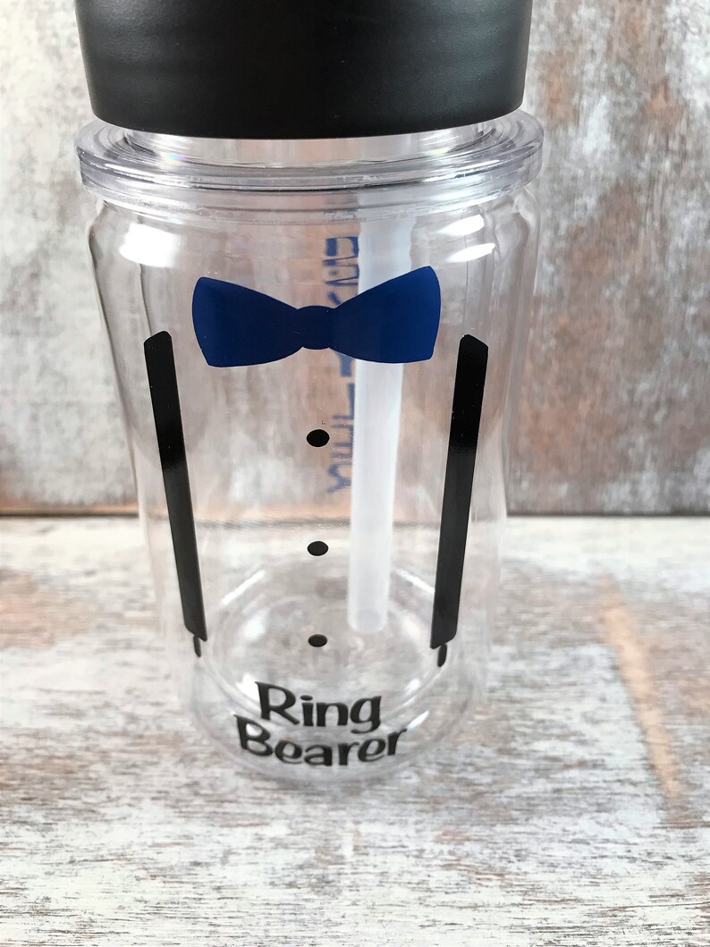 Personalized Flower Girl or Ring Bearer Water Bottle Gift With Etsy