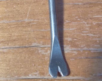 Antique Woodworking Multi-Tool Hideaway Bits 10 bits Nail Puller Chisel Awl