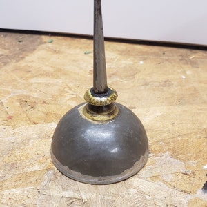 Antique Oil Can 3 3/8&quot; Tall by 2&quot; Wide