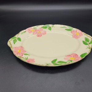 Vintage Franciscan Desert Rose 14 1/4 x 10&quot; Platter