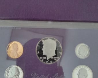 1985 S United States US Proof Set in Original US Mint Case and Box