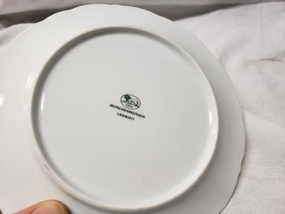 【新品未使用】hutschenreuther カップ&ソーサー プレート Hutschenreuther 1814 Duchess 6 3/4