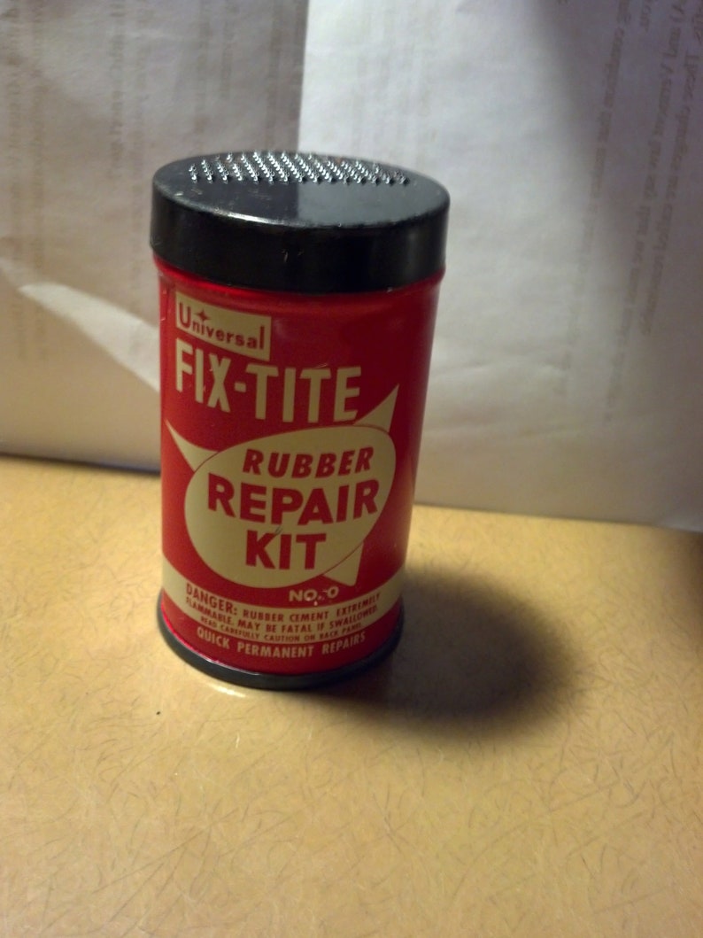 Universal Fix Tite Rubber Repair Kit Can