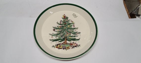 Spode Christmas Tree Bowl Pie Plate
