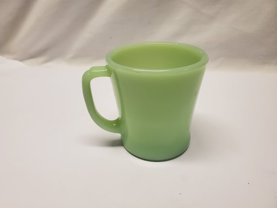 Jade-ite Green 8 Oz. Fire King Coffee Mug. - Etsy Canada
