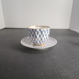 Lomonosov Cobalt Net Teapot - Etsy