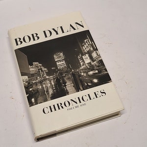 Bob dylan Buch Chroniken Band eins mit Bob Dylan und Willie nelson Konzertkarten