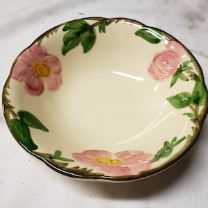 Franciscan made in california  desert rose 6&quot; cereal bowl