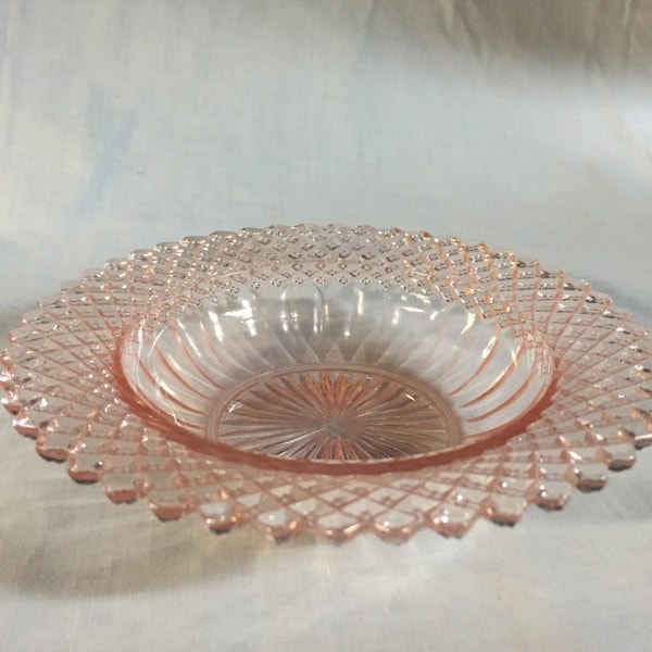 Depression Glass Cereal Bowls Etsy