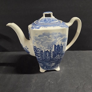 Johnson Brothers Old British Castles Teapot - Etsy