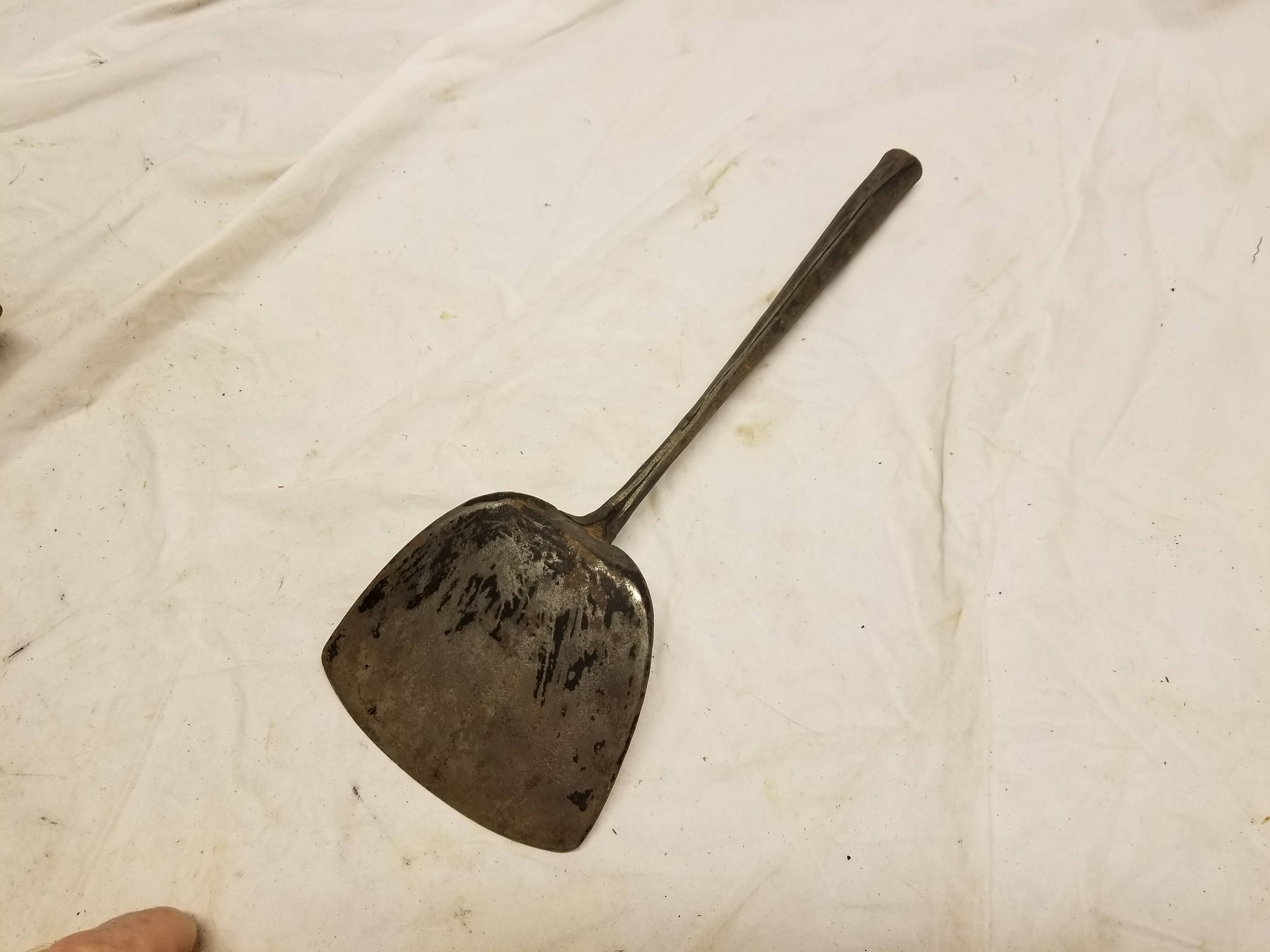 Antique primitive type spatula made of steel or iron Etsy