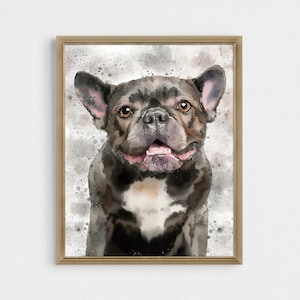 Custom Watercolor Pet Portrait: Dog or Cat Memorial Art