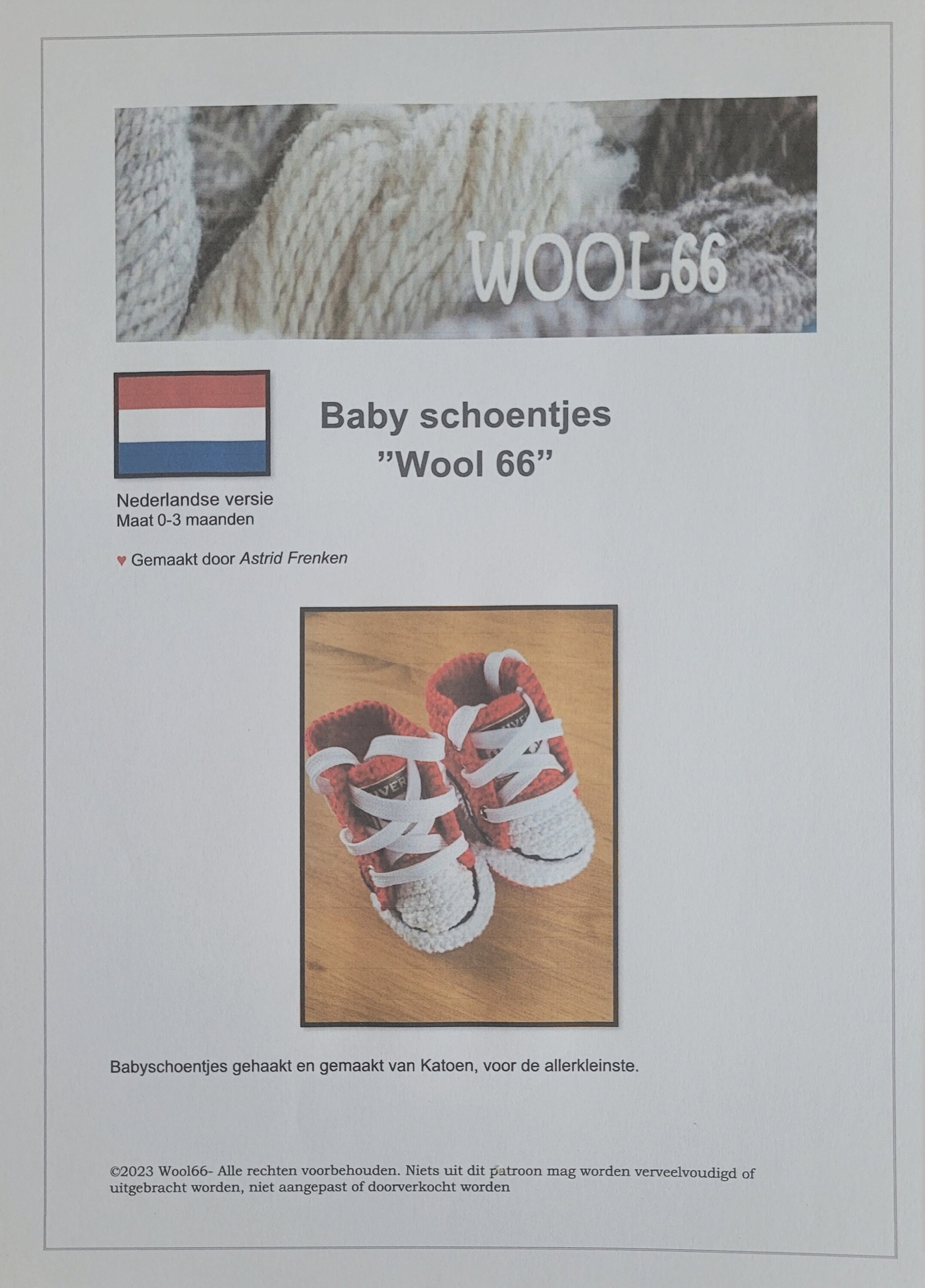 Baby Shoe Pattern (dutch Pattern) - Etsy