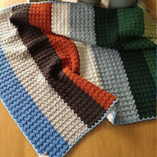 Baby Boy Blanket Navy Blue Knitted Baby Blanket Baby Girl Etsy