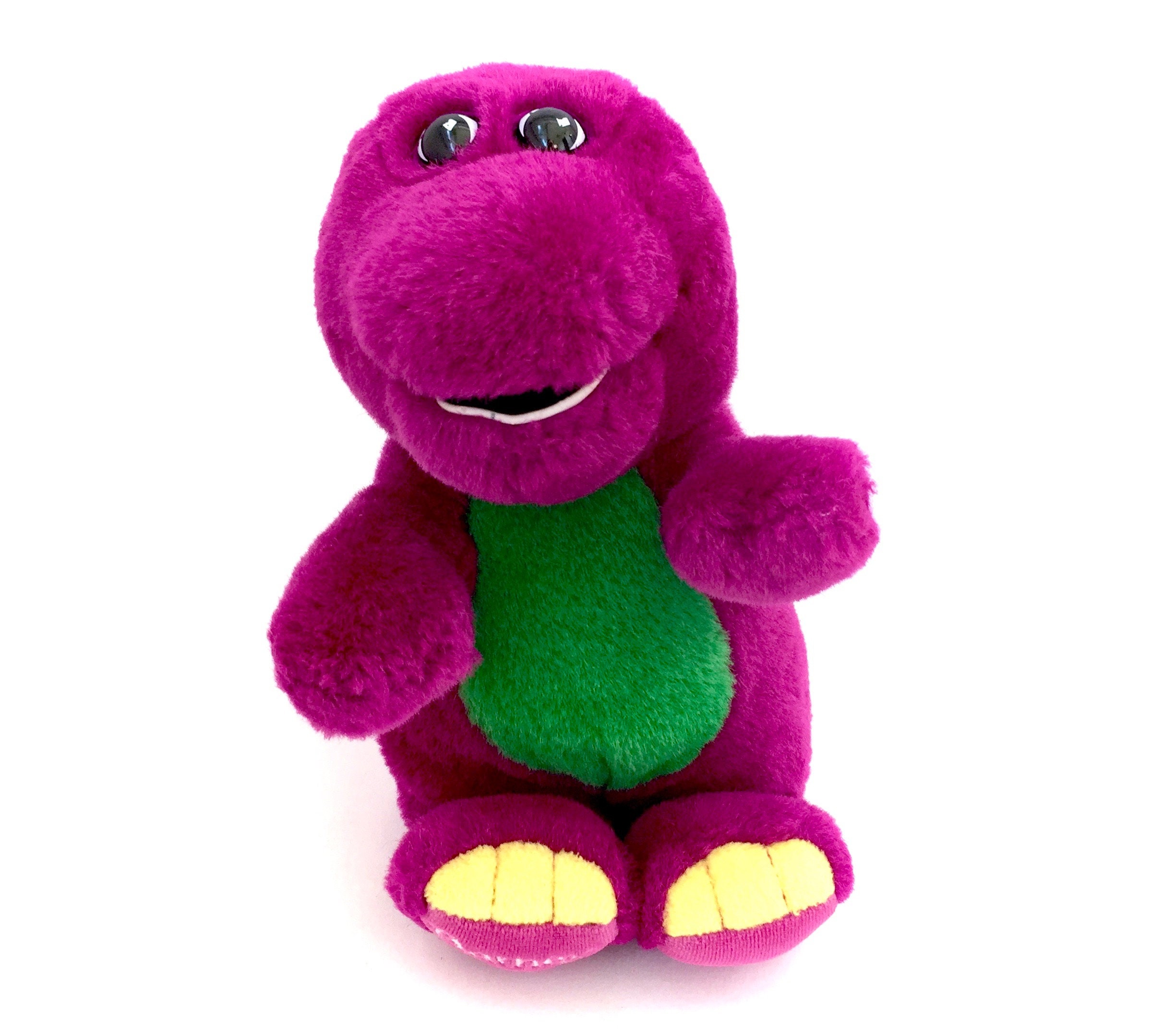 Vintage Barney Plush Toy Wind Up Musical Talking Doll 90s | Etsy