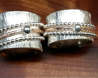 Sterling Silver Spinner Rings