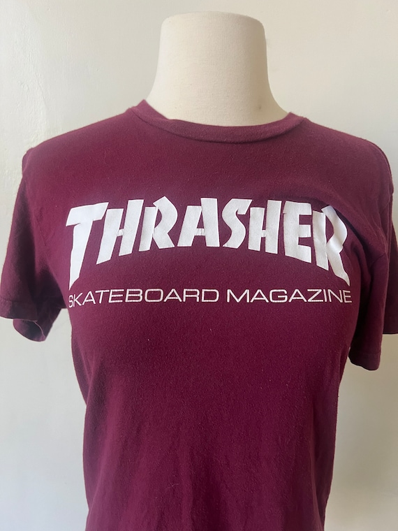 Vintage Thrasher Skateboard Magazine Shirt 2000’s Thrasher Y2K Thrasher Magazine Skater Shirt View 2