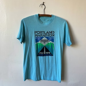 1989 Portland Oregon Tee Shirt Vintage Portland Marathon T Shirt Vintage Portland Oregon Shirt 1980’s Portland Oregon Shirt