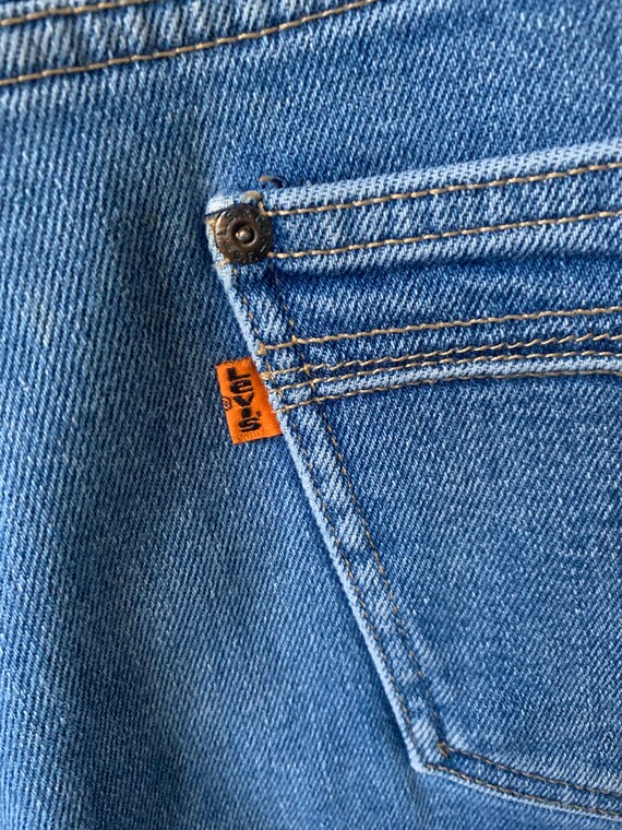 Vintage Levi’s Orange Tab Jeans 1970’s Men’s Medi… - image 4