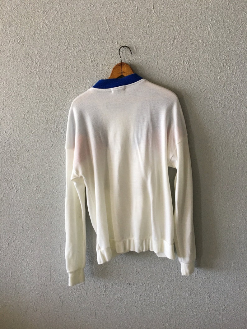 1980/'s Color Block Piet Mondrian Inspired Vintage Track Jacket