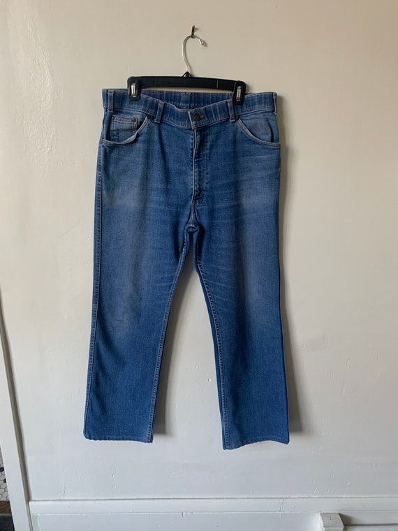 Vintage Levi’s Orange Tab Jeans 1970’s Men’s Medi… - image 5