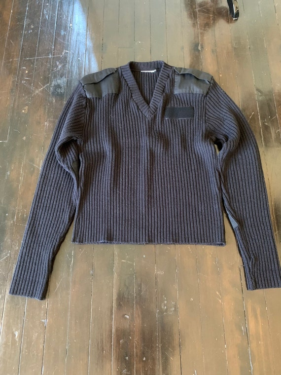 Vintage top army sweater