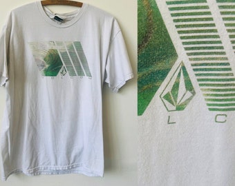 Vintage Volcom Surfer T Shirt Y2K Volcom Skate Shirt 2000’s Surf Skate Tee