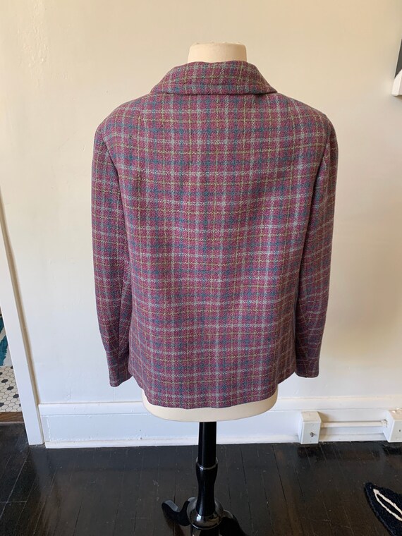 pastel tweed blazer professional >>> xs/ s