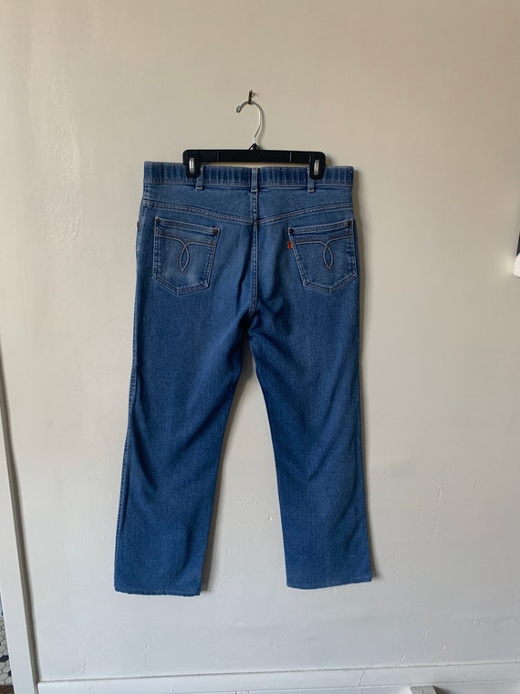 Vintage Levi’s Orange Tab Jeans 1970’s Men’s Medi… - image 2