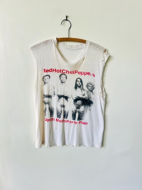 RARE 1987 Red Hot Chili Peppers Uplift Mofo Party Plan Promo T