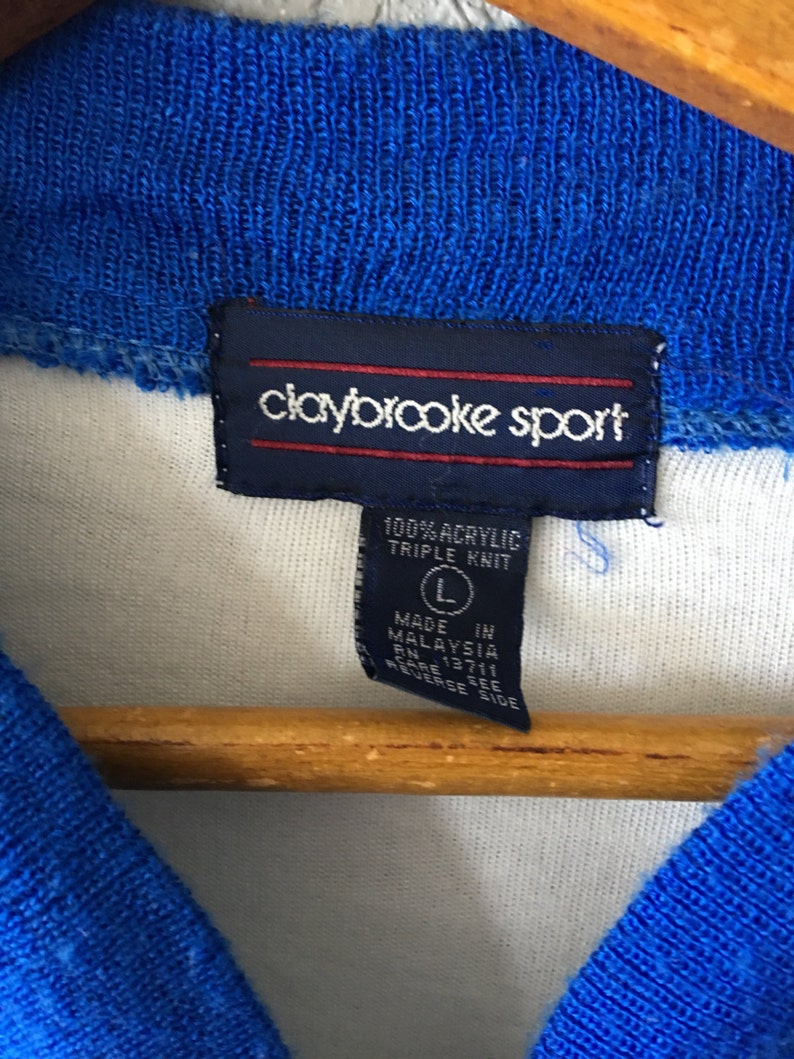 1980/'s Color Block Piet Mondrian Inspired Vintage Track Jacket