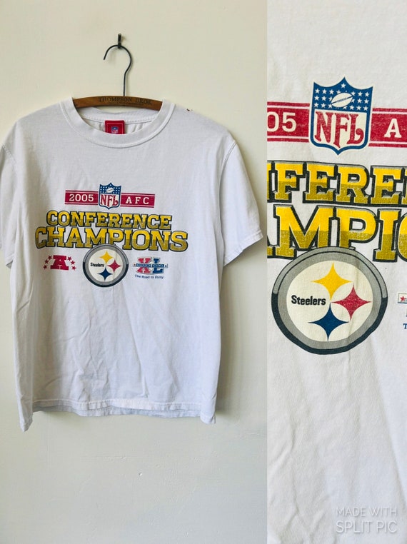 Vintage Steelers Championship T Shirt Y2K Steelers