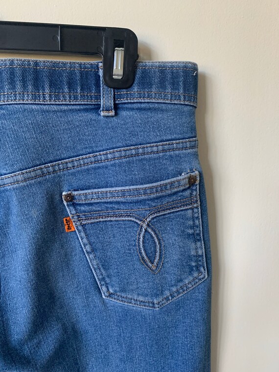 Vintage Levi’s Orange Tab Jeans 1970’s Men’s Medi… - image 3