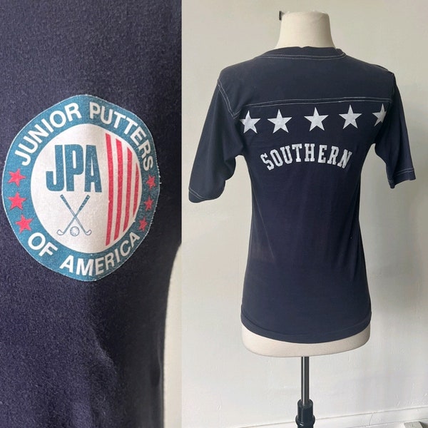 Vintage JPA Junior Putters of America Shirt 1980’s Southern Shirt 80’s Putt Putt Golf T Shirt