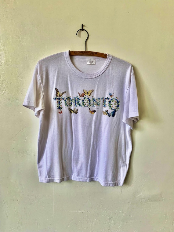 Vintage Toronto Canada Butterfly T Shirt 2000’s T… - image 1