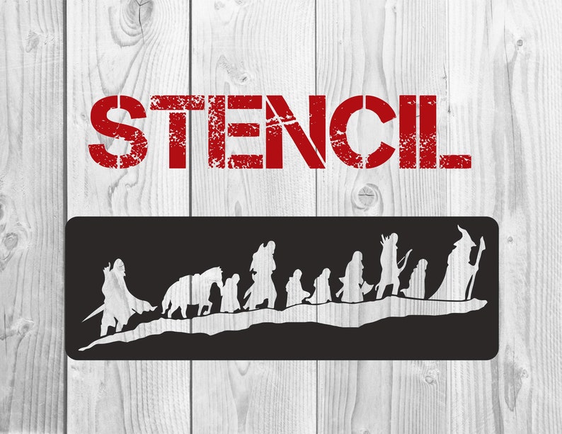 Lord Of The Rings Stencil Printable