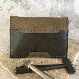 The Townes Portemonnaie - Handgemachtes Leder Bi-fold Portemonnaie