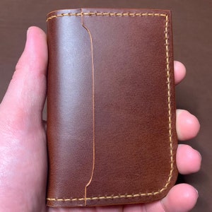The Townes Wallet - Handmade Leather Bifold Wallet